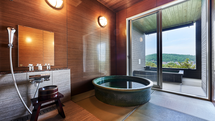 【群青／天色】内風呂・露天風呂