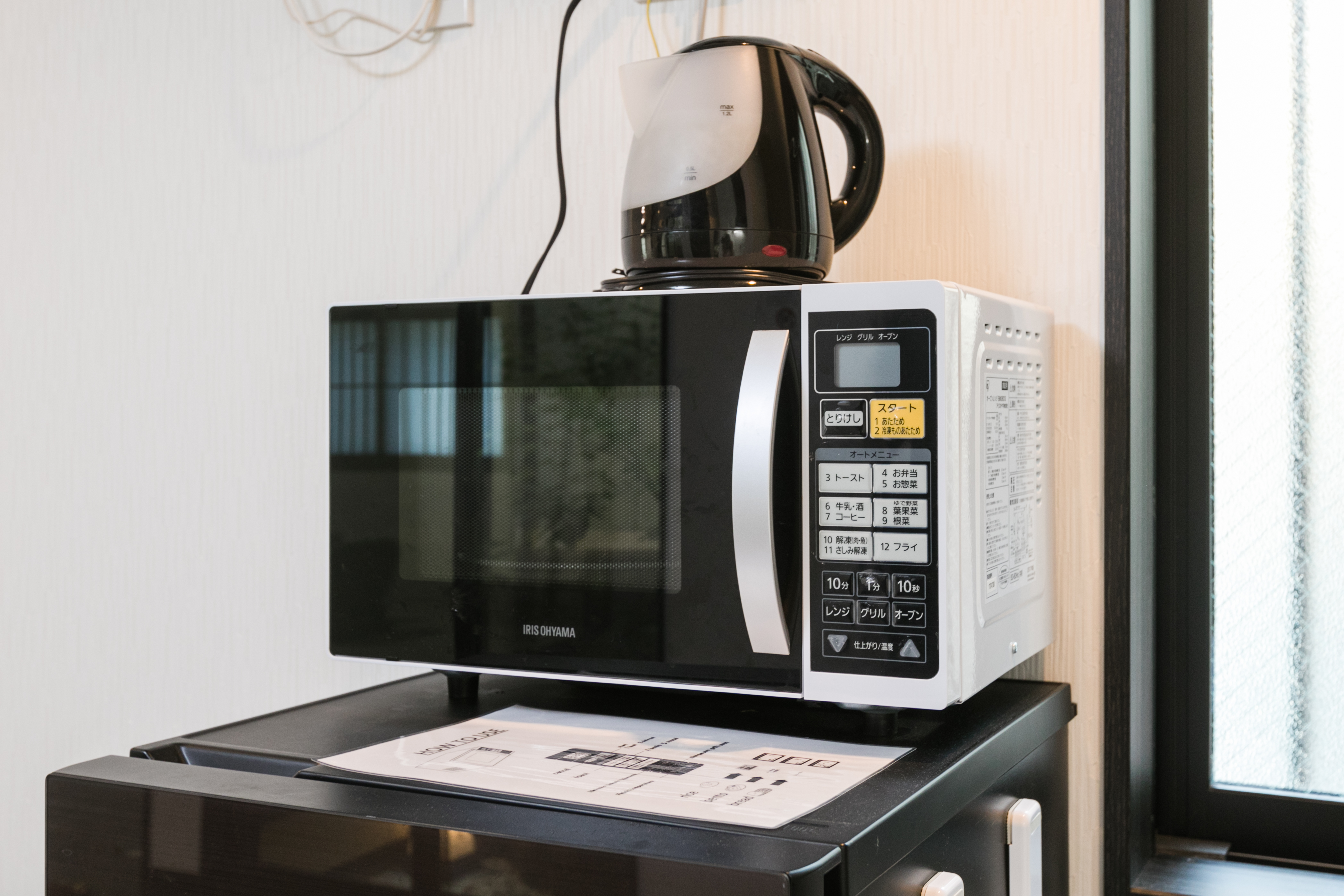 オーブン機能付電子レンジ
