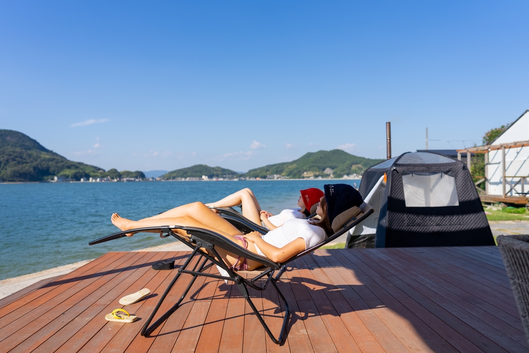 【サウナイキタイ】瀬戸内海が水風呂！極上ととのいオーシャンフロント貸別荘VIENA宿（サウナ別料金）