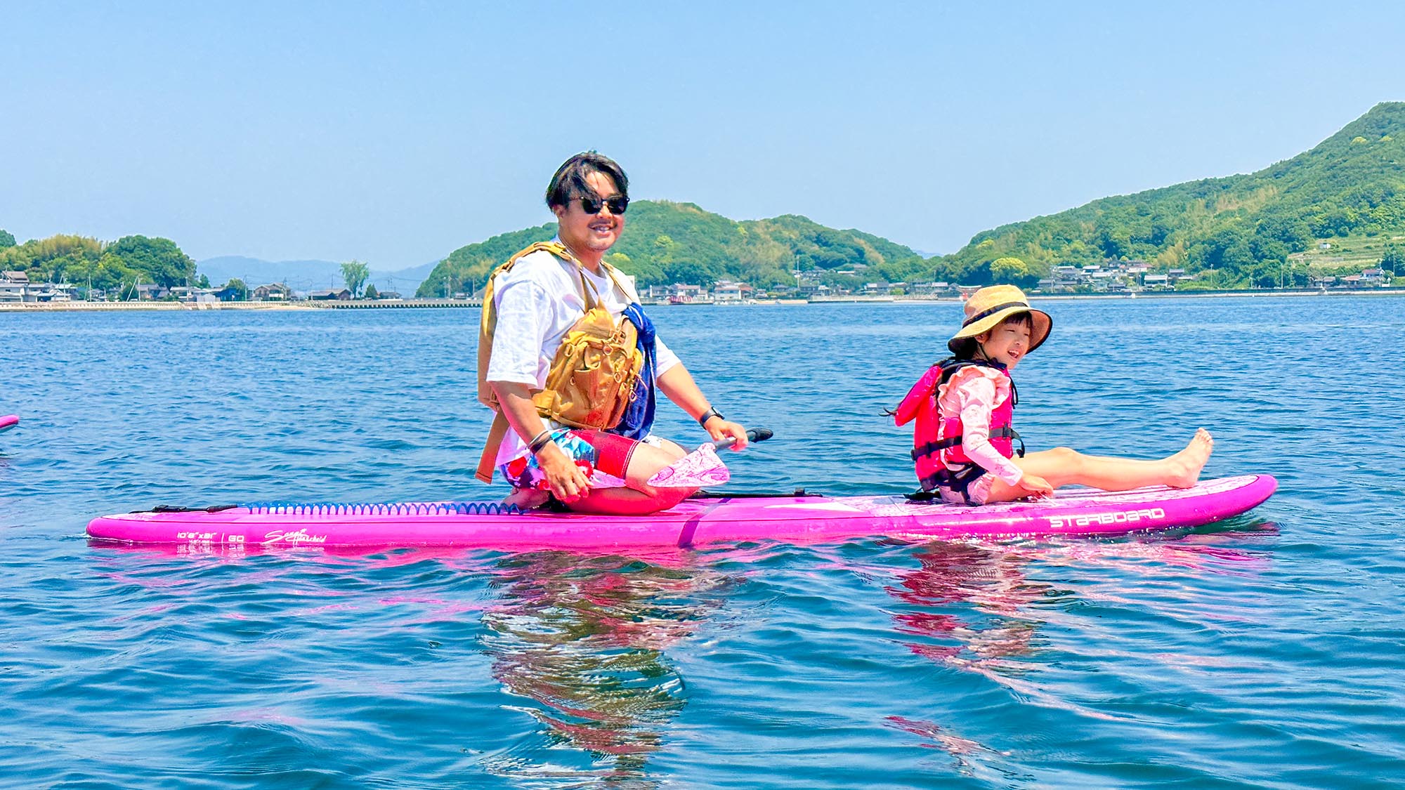 ・【SUP】穏やかな瀬戸内海で、様々なアクティビティに挑戦できます