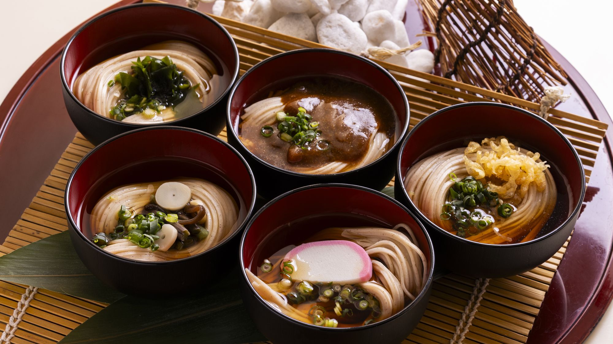 朝食ビュッフェ　アレンジを楽しむお蕎麦