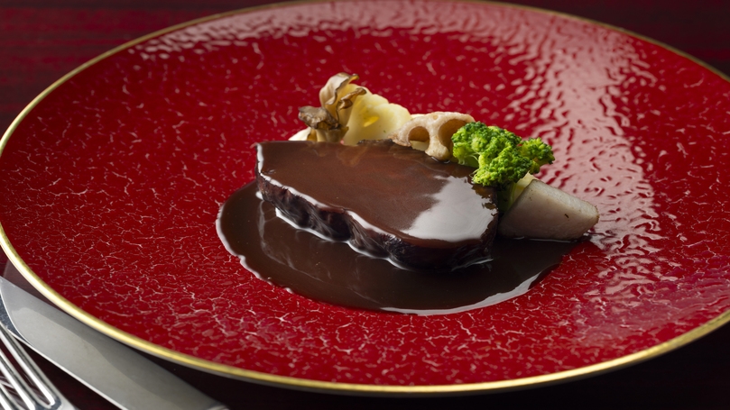 【LUXDAYSベストレート＆ポイント11倍】夕朝食付き/フランス料理ディナー