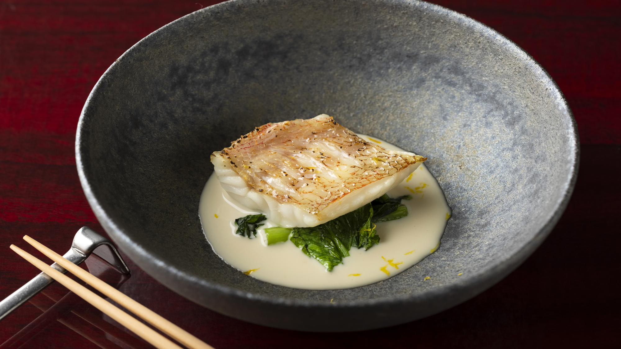 お箸で食べるフランス料理コース「シュイヴァン～Suivant～」イメージ