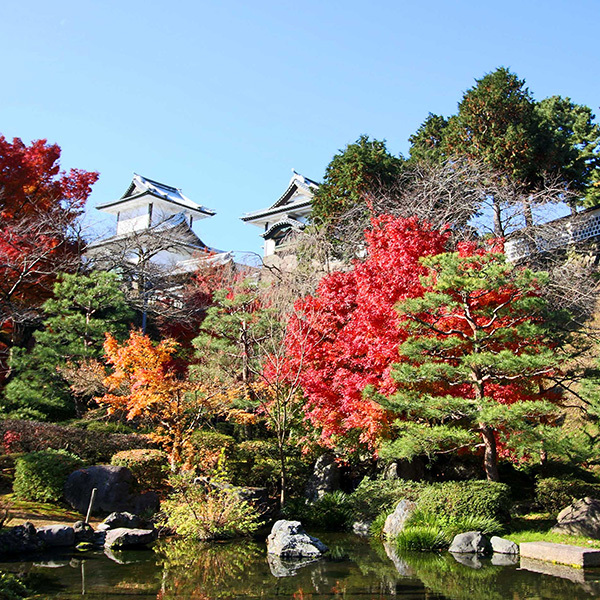 金沢城と兼六園