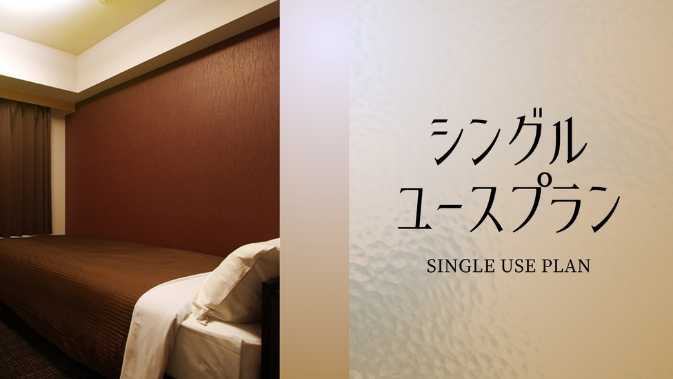 ダブルまたはツインまたはツイン+ソファベッド付のシングルユースプラン（素泊まり）