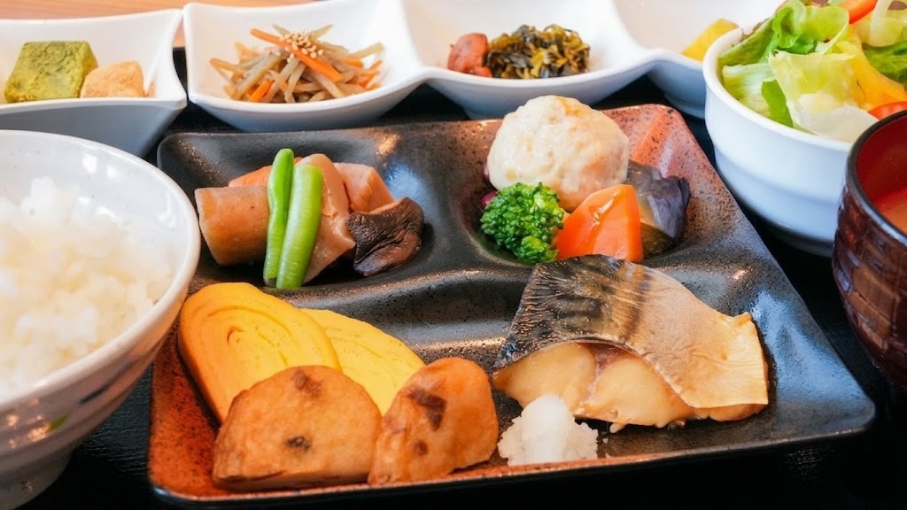 【朝食】ご飯は熊本県産のお米を使用しております。