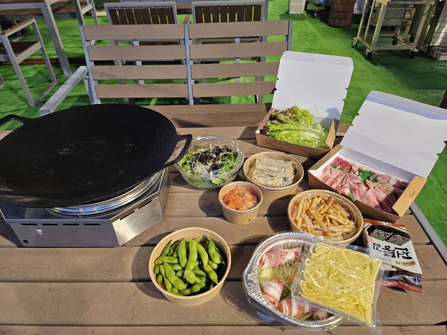 ペット可「お食事中お酒飲み放題付」夕食は宮島を望む天空広場のBBQ【駐車場無料】
