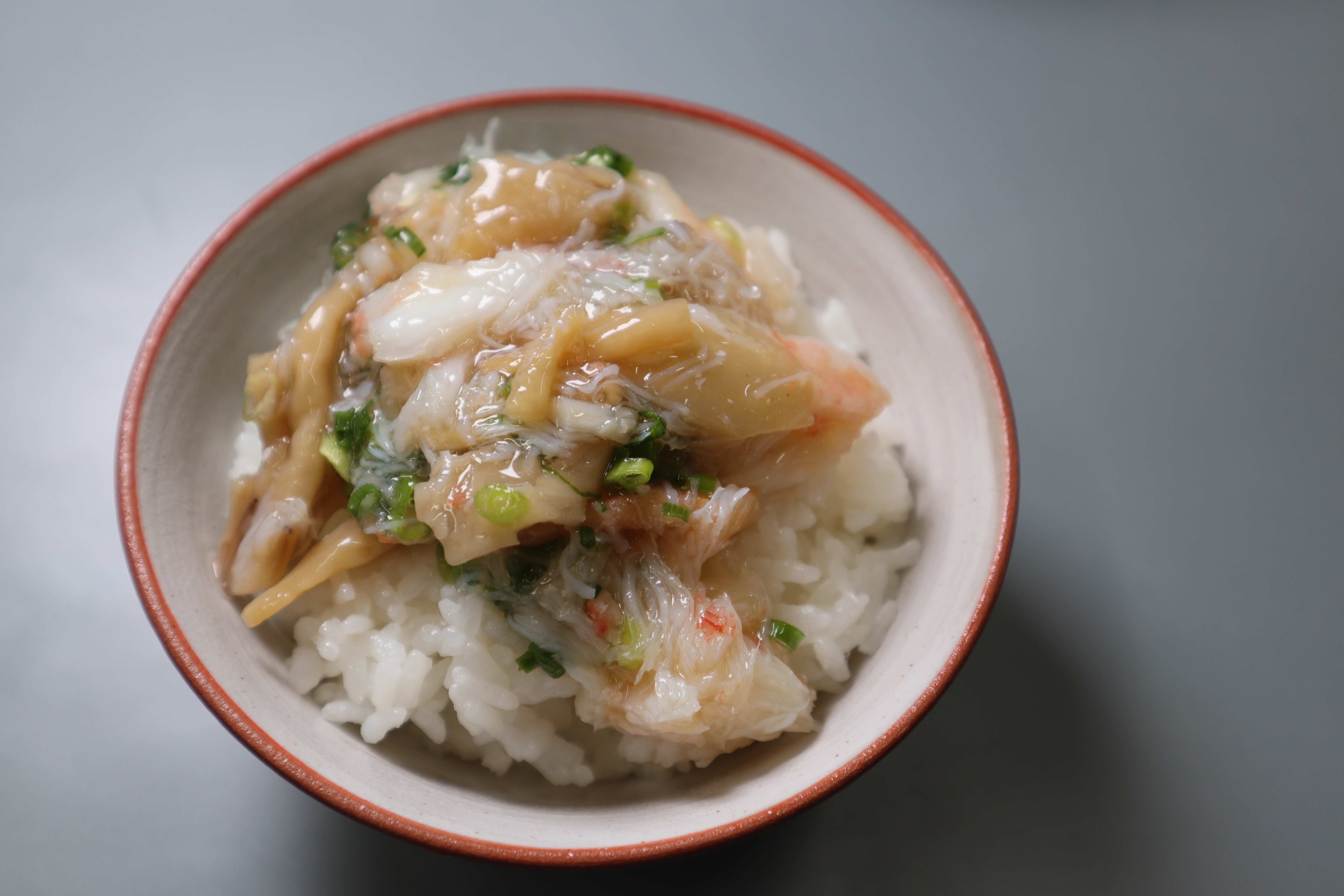 【朝食一例】当館特製餡掛け御飯