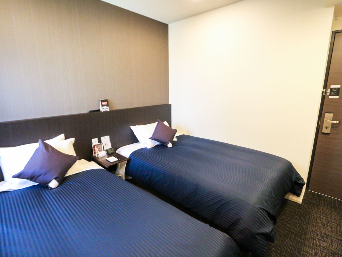 ◆ツインルーム◆全室スランバーランドベッドを完備しております。