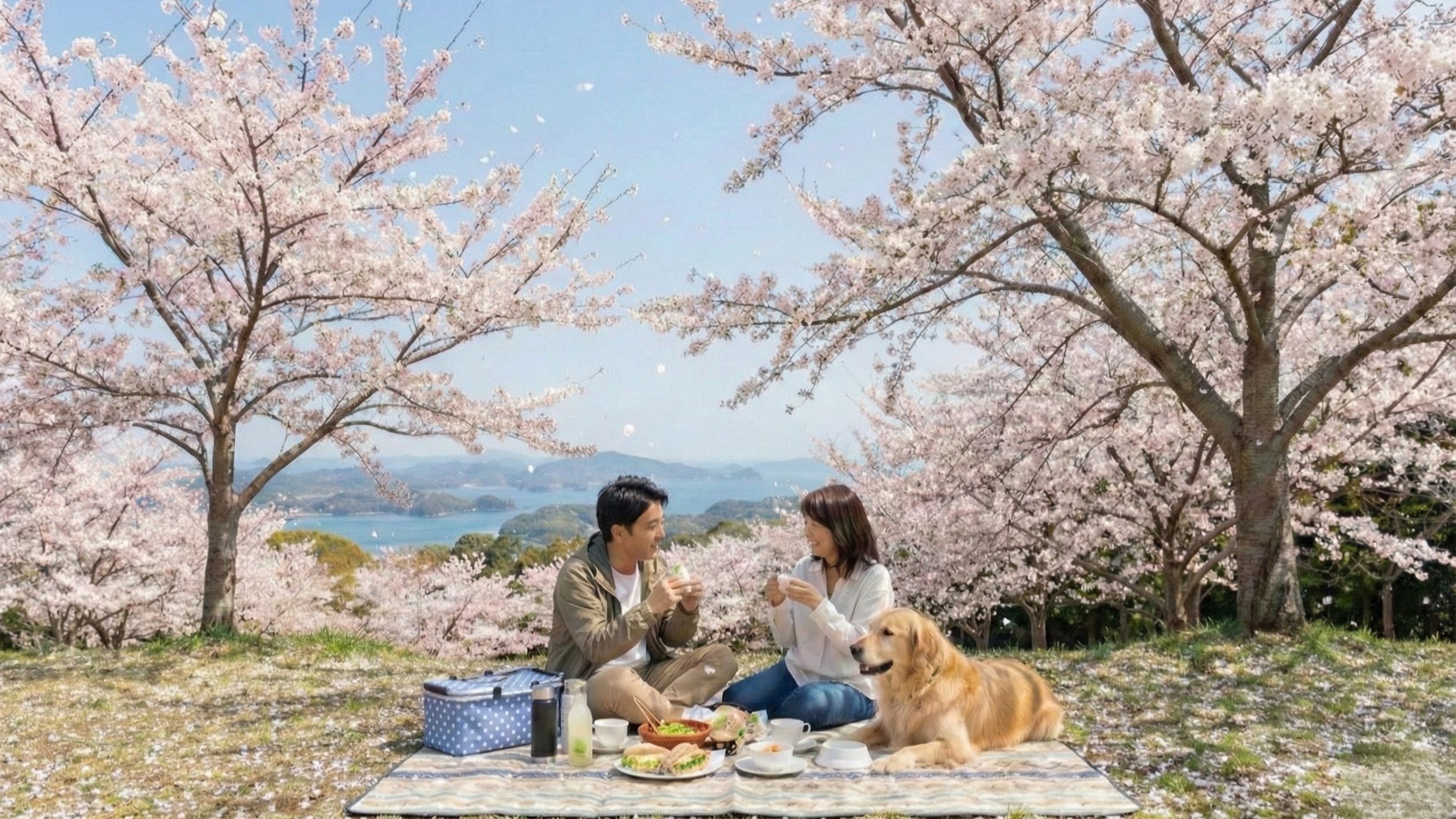 【周辺情報】千巌山で桜を眺めながら朝食ピクニックはいかがでしょうか♪（車で約7分）