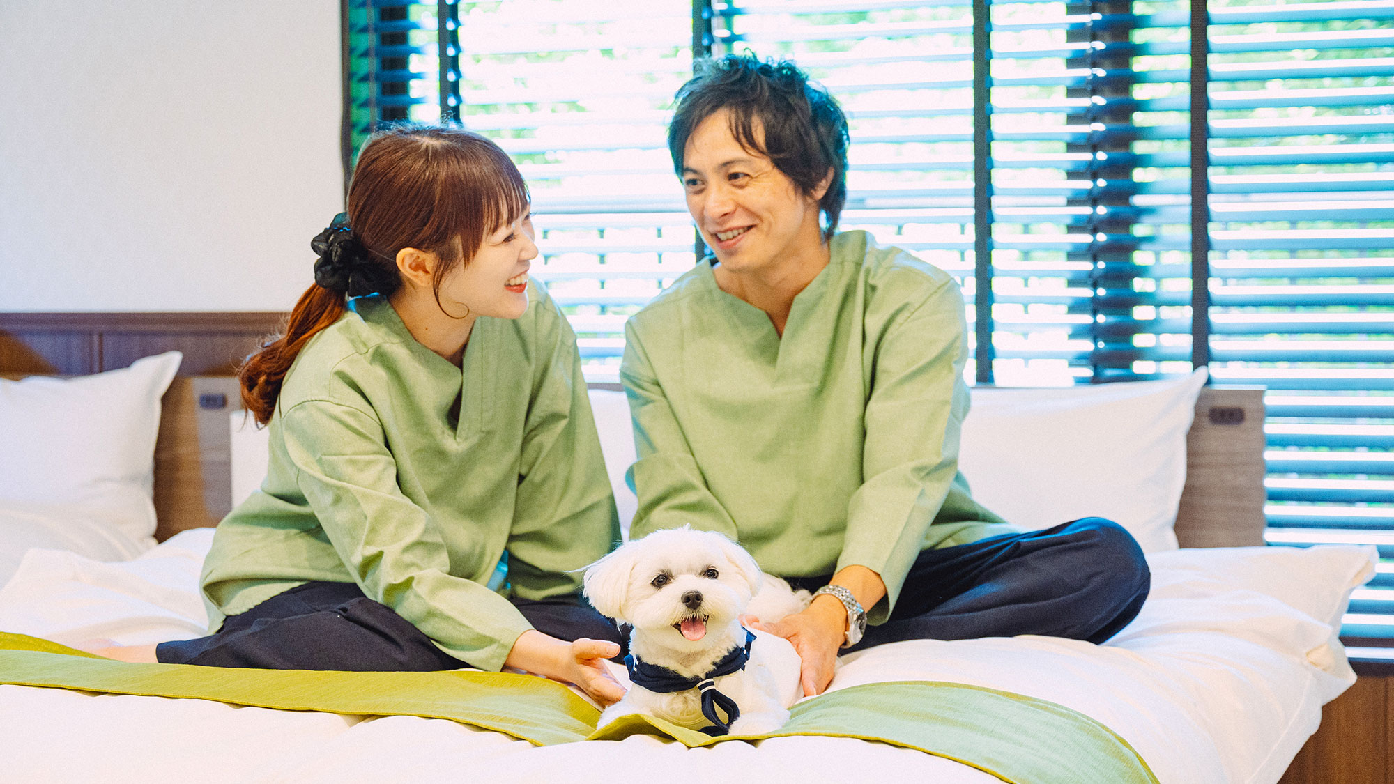 【エグゼクティブツイン／55㎡】大切な愛犬といつでも一緒♪ゆったりとした時間をお過ごしください。