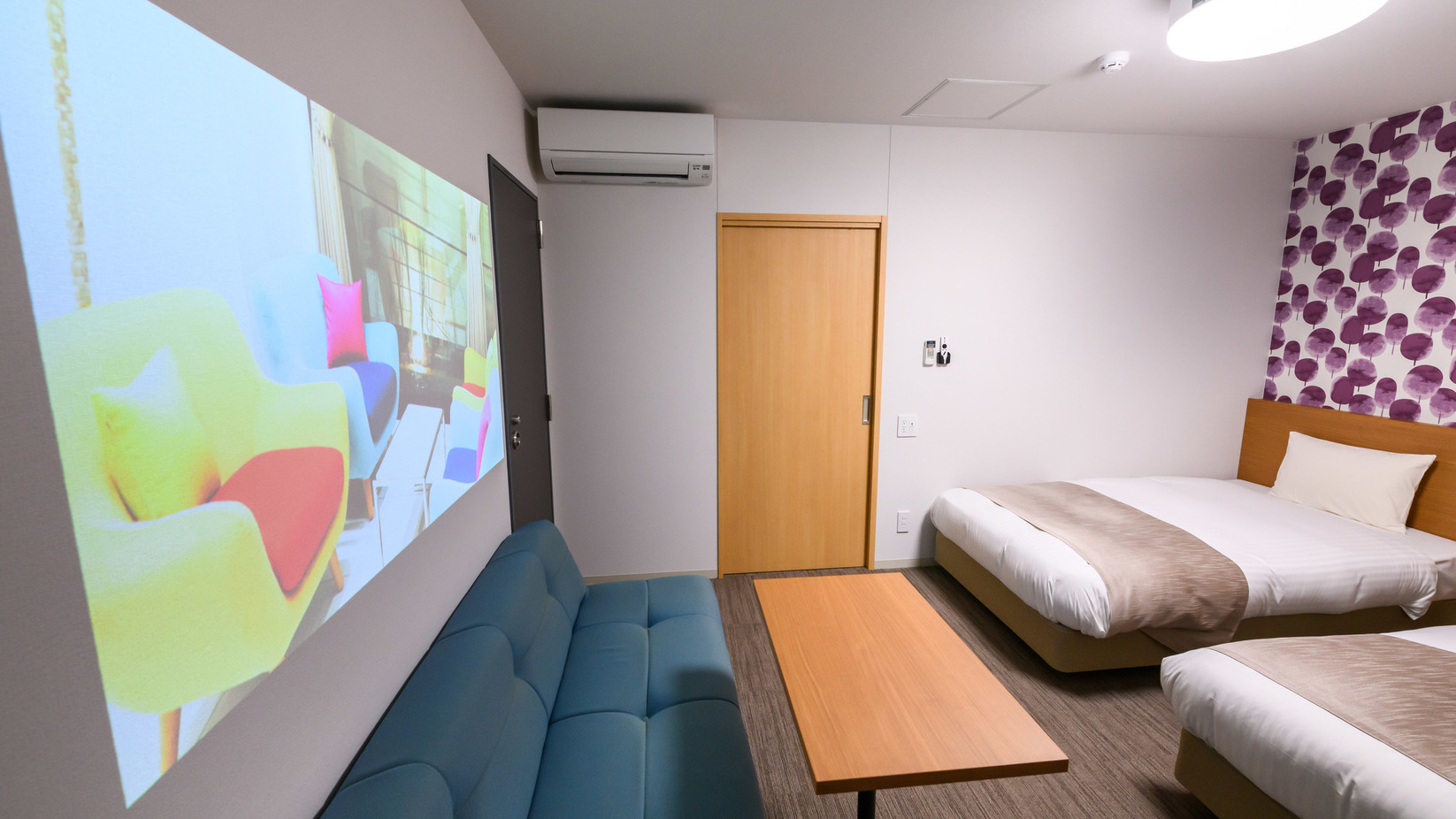 【最上階】世界初のプロジェクター付きシーリングライト「popIn Aladdin」満喫プラン☆朝食付