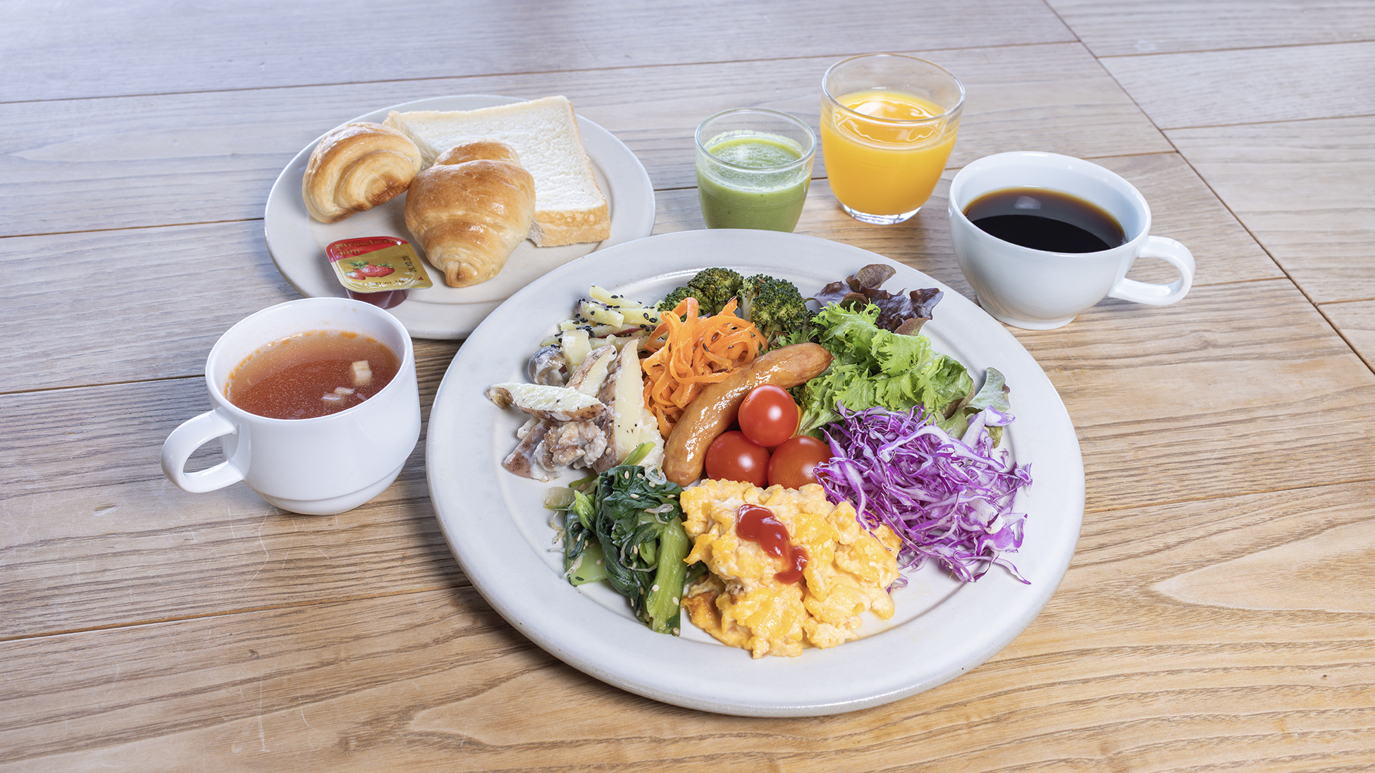 洋食盛り付け一例