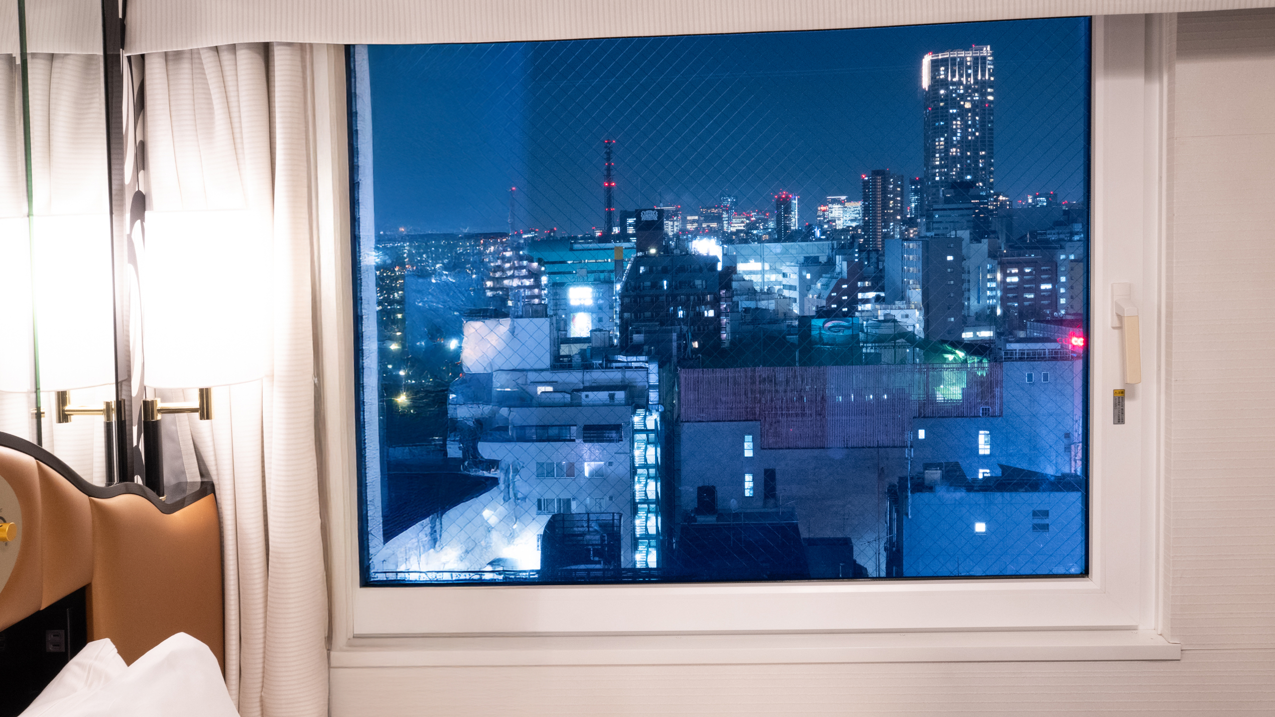 スーペリアルームからの眺望例