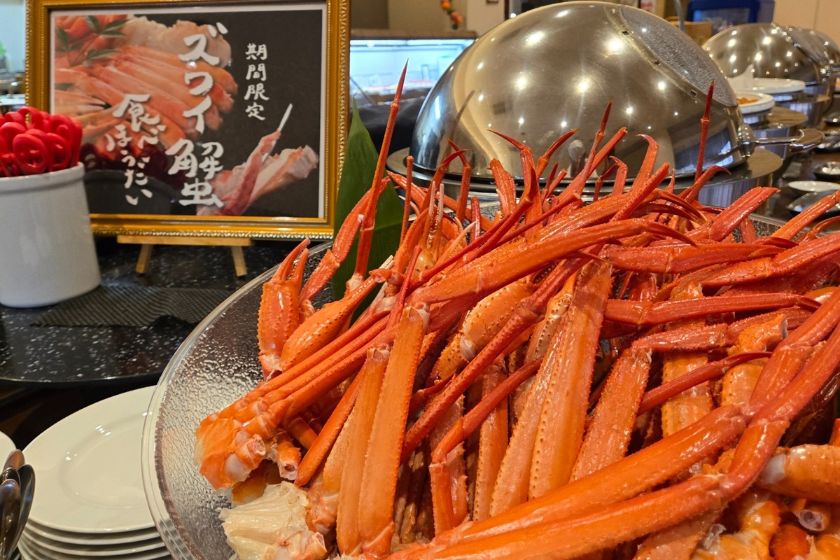カニ食べ放題！