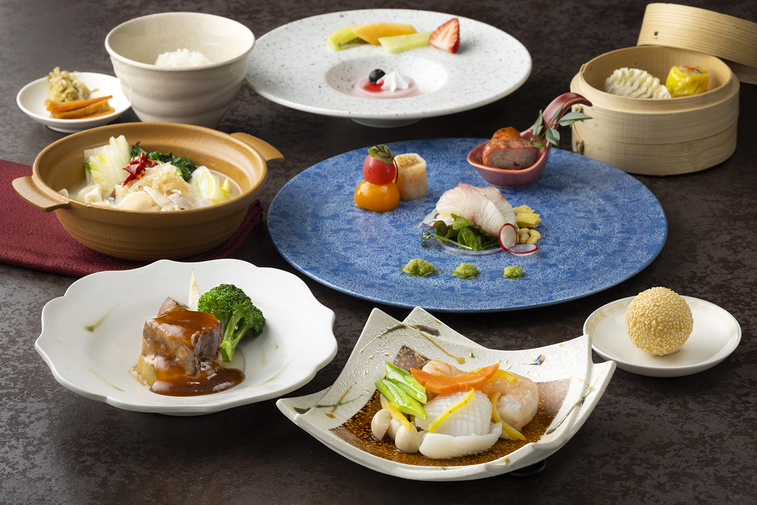 夕朝食付き／中国料理