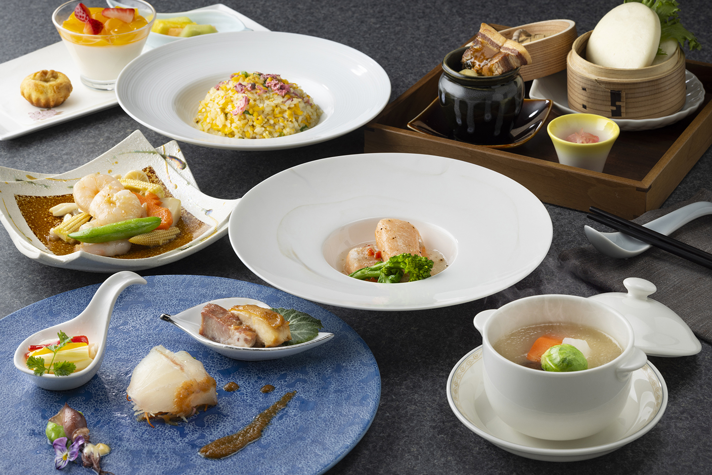 中国料理　牡丹（一例）