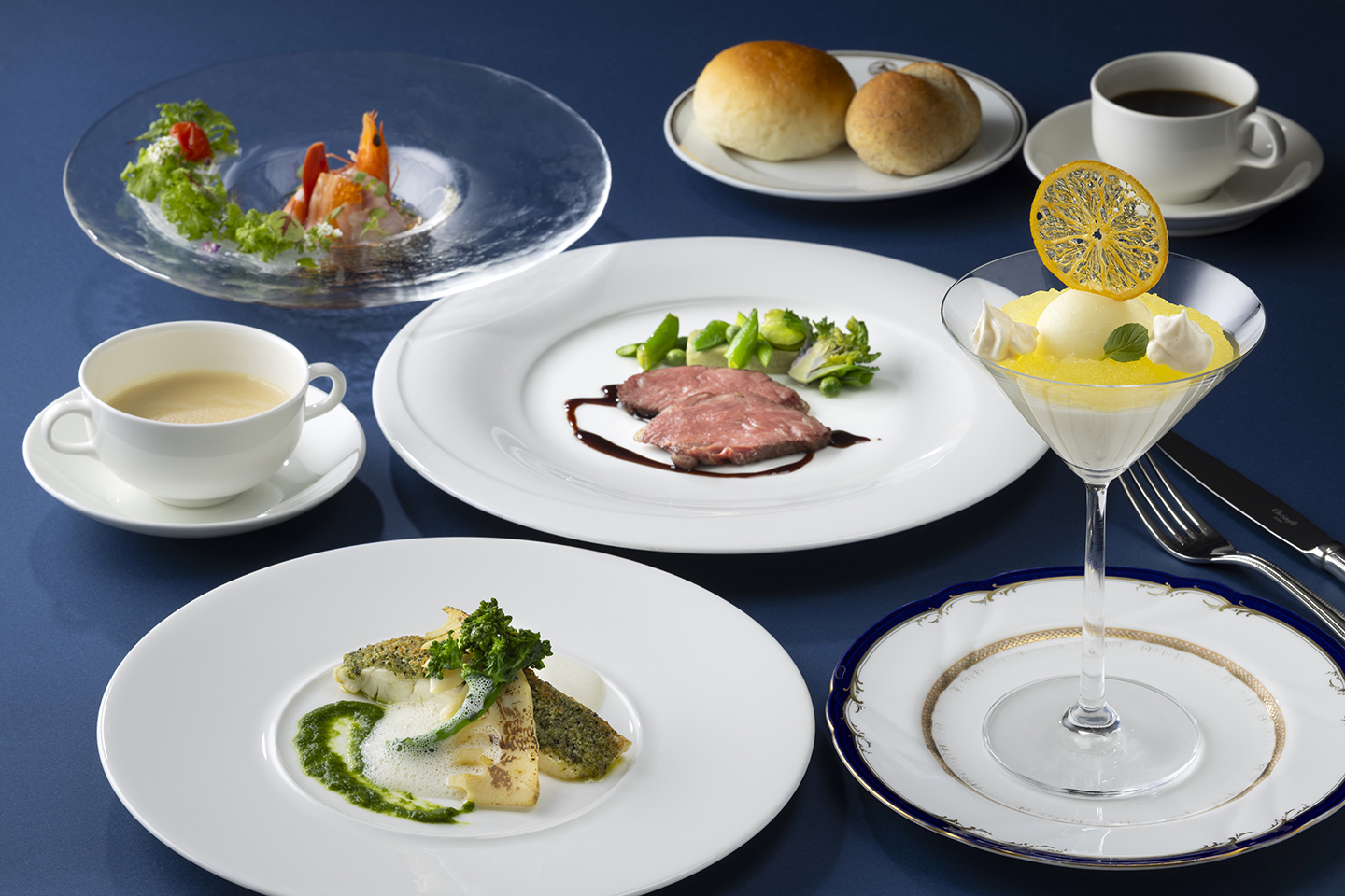 フランス料理　エスポワール（一例）