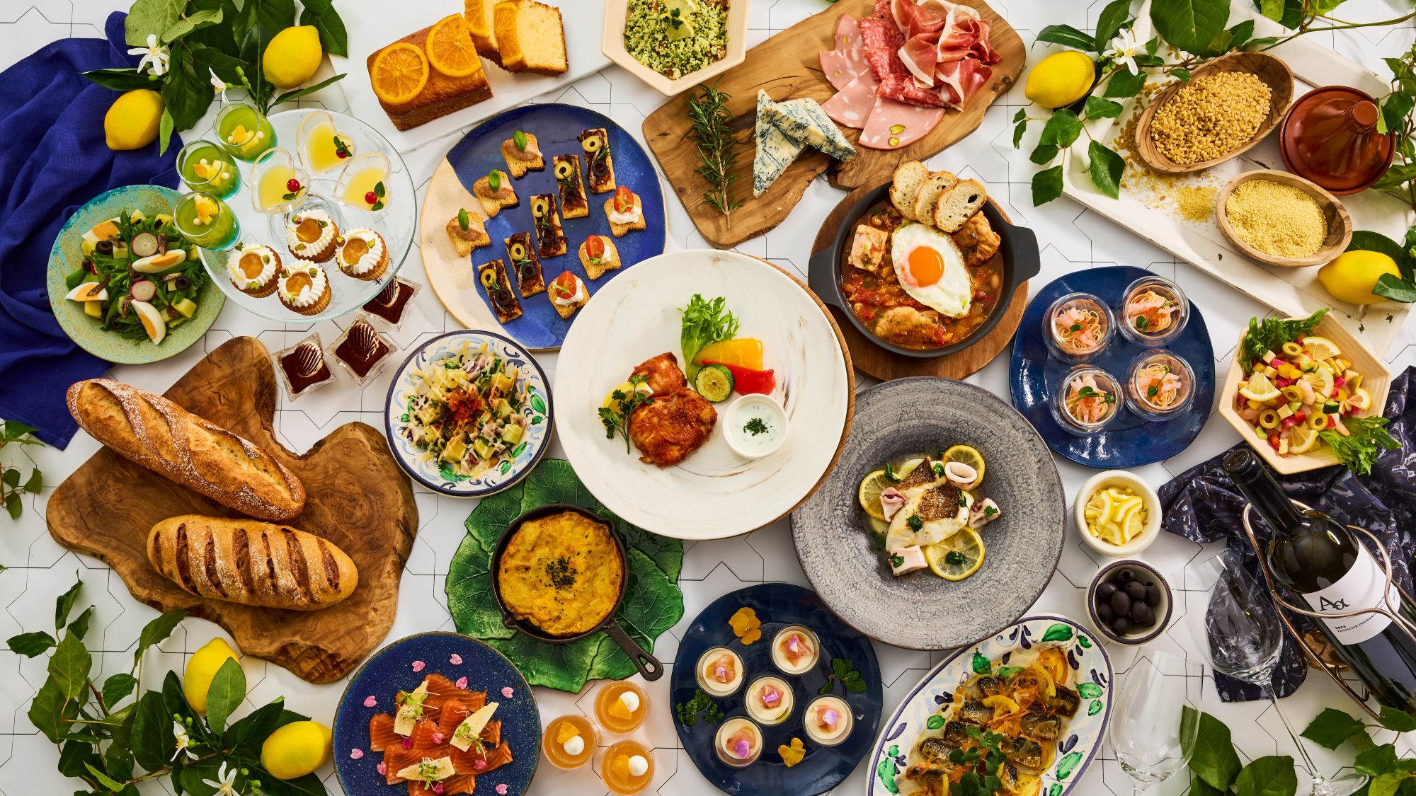 レストラン「エレメンツ」メインを選べるセミビュッフェディナー