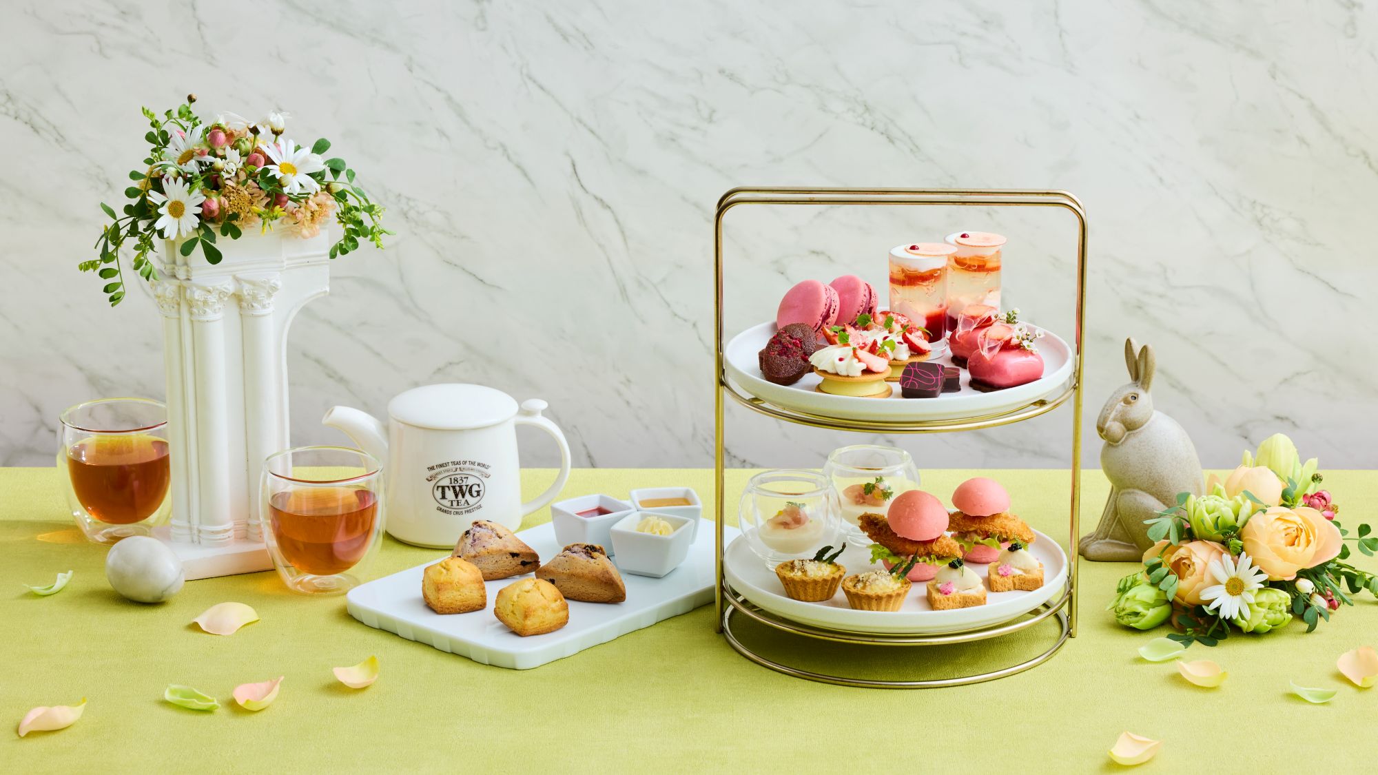 ザ・ラウンジ　スプリング アフタヌーンティー「ストロベリーガーデン」（3/1-5/31開催）