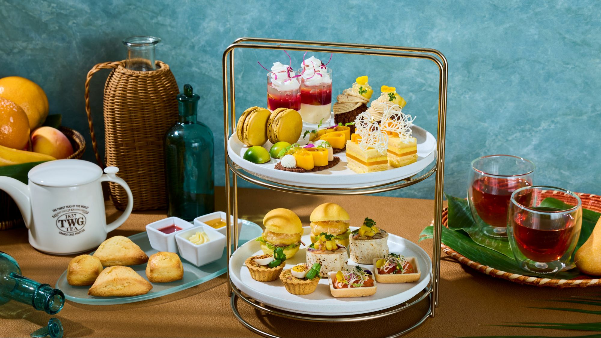 ザ・ラウンジ　サマーアフタヌーンティー「トロピカルブリーズ」（6/1-8/31開催）