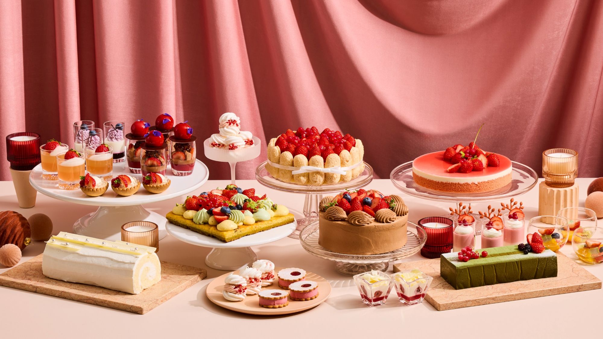 レストラン「エレメンツ」ストロベリースイーツビュッフェ （2/7-5/10の土・日のみ開催）