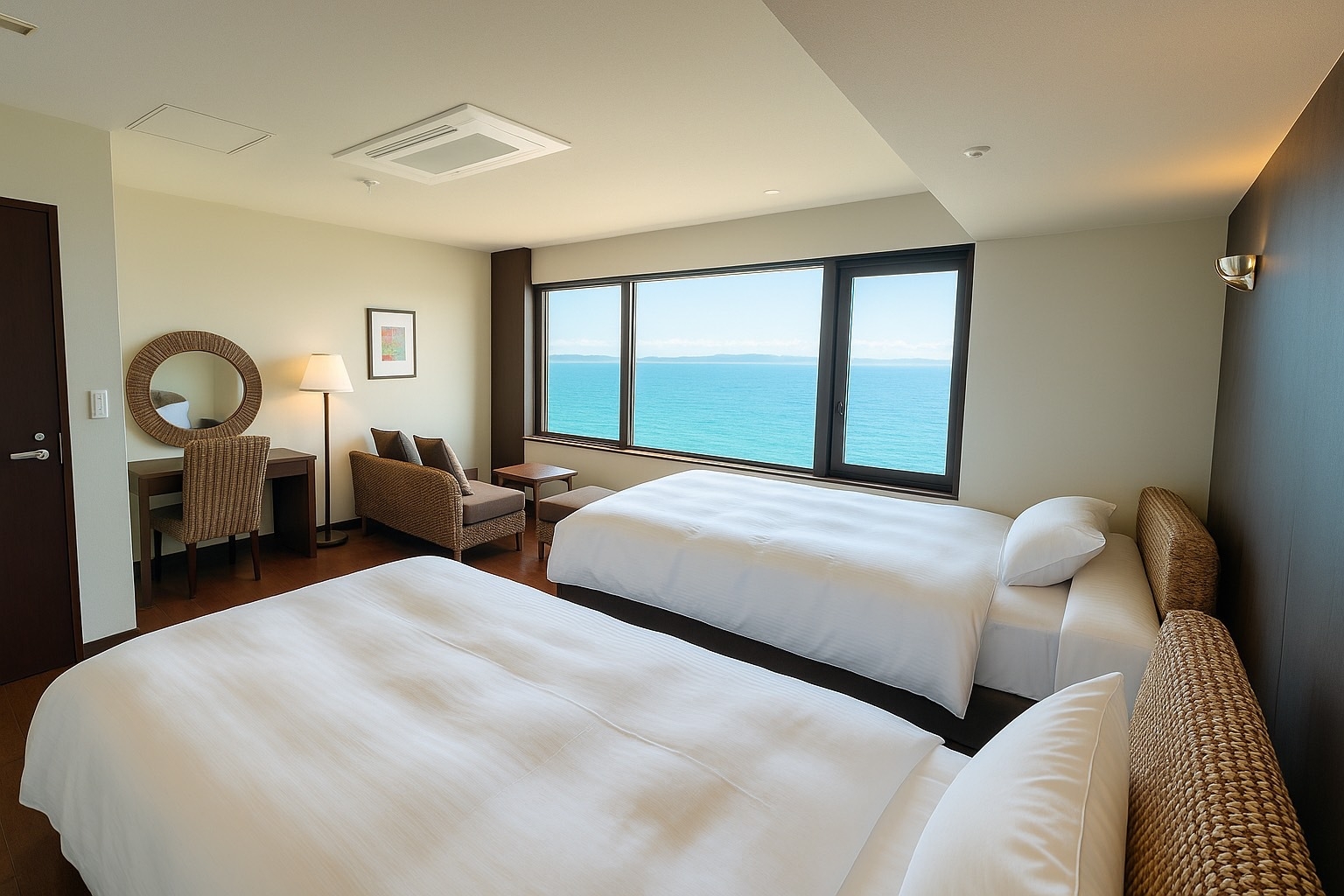 【一泊朝食付き】朝日に煌めく館山湾を眺める朝食タイム×スイート仕様の選べる15部屋