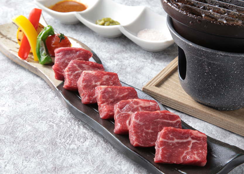 【夕食グレードアップ】（9月〜2月 国産牛or金目鯛）「瑞花（ずいか）」Free flow夕朝食付き