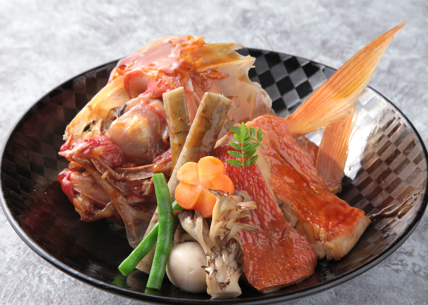 【夕食グレードアップ】（9月〜2月 国産牛or金目鯛）「瑞花（ずいか）」Free flow夕朝食付き