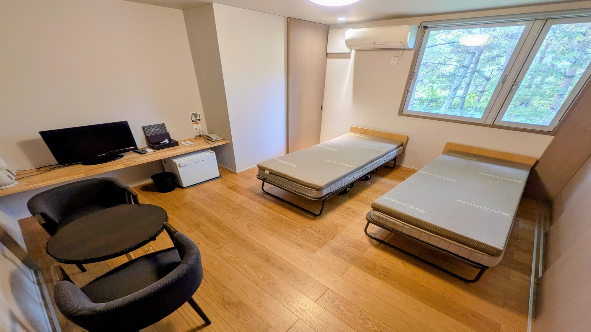 2名様までご利用頂ける洋室タイプの客室です。WIFI完備