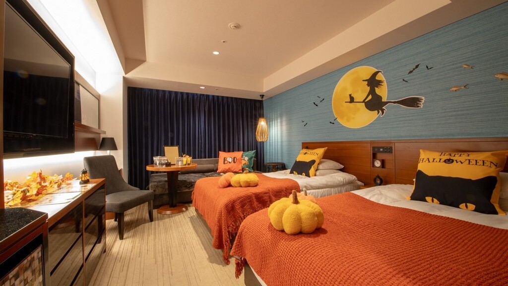 2025年ハロウィーンルーム　デラックスツイン