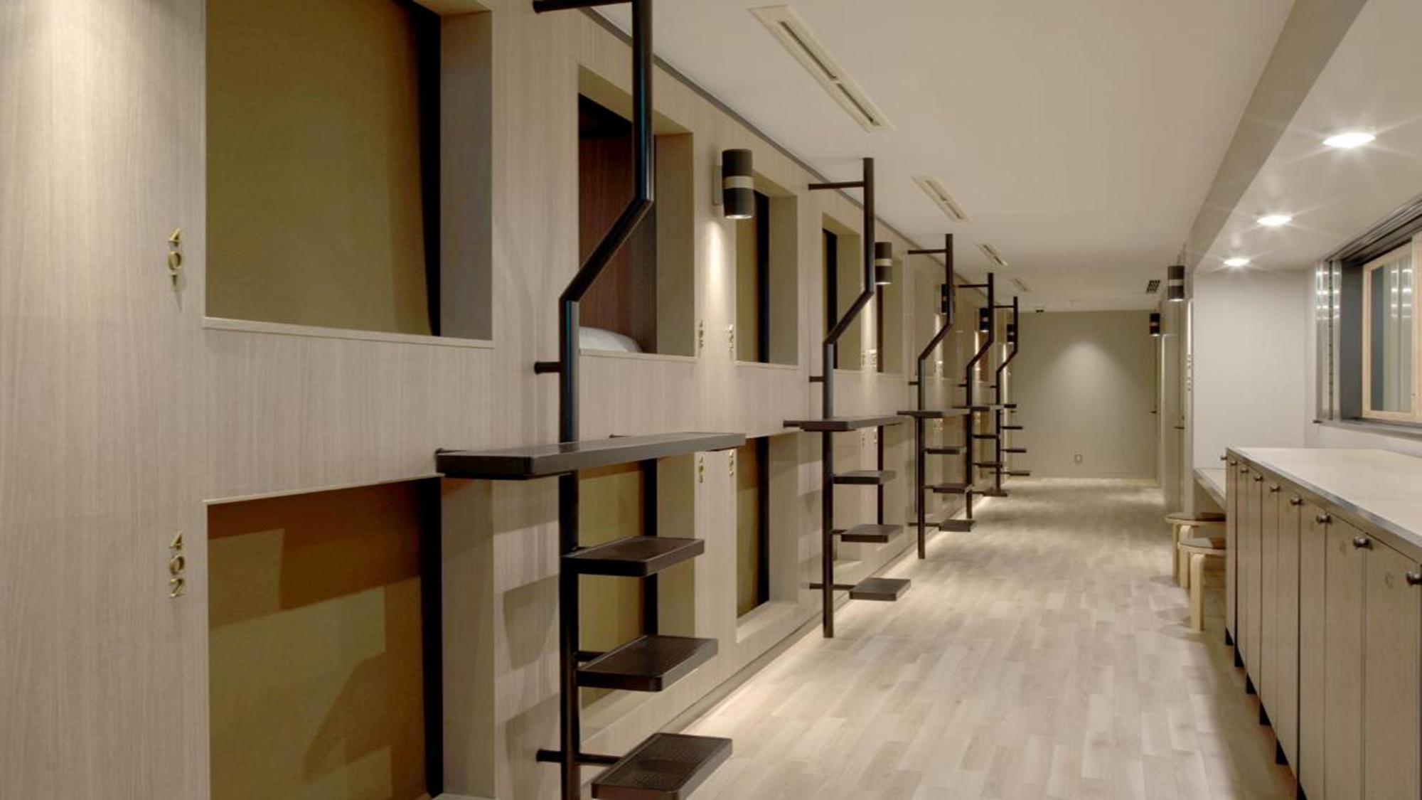 ドミトリータイプのPERSONAL ROOM