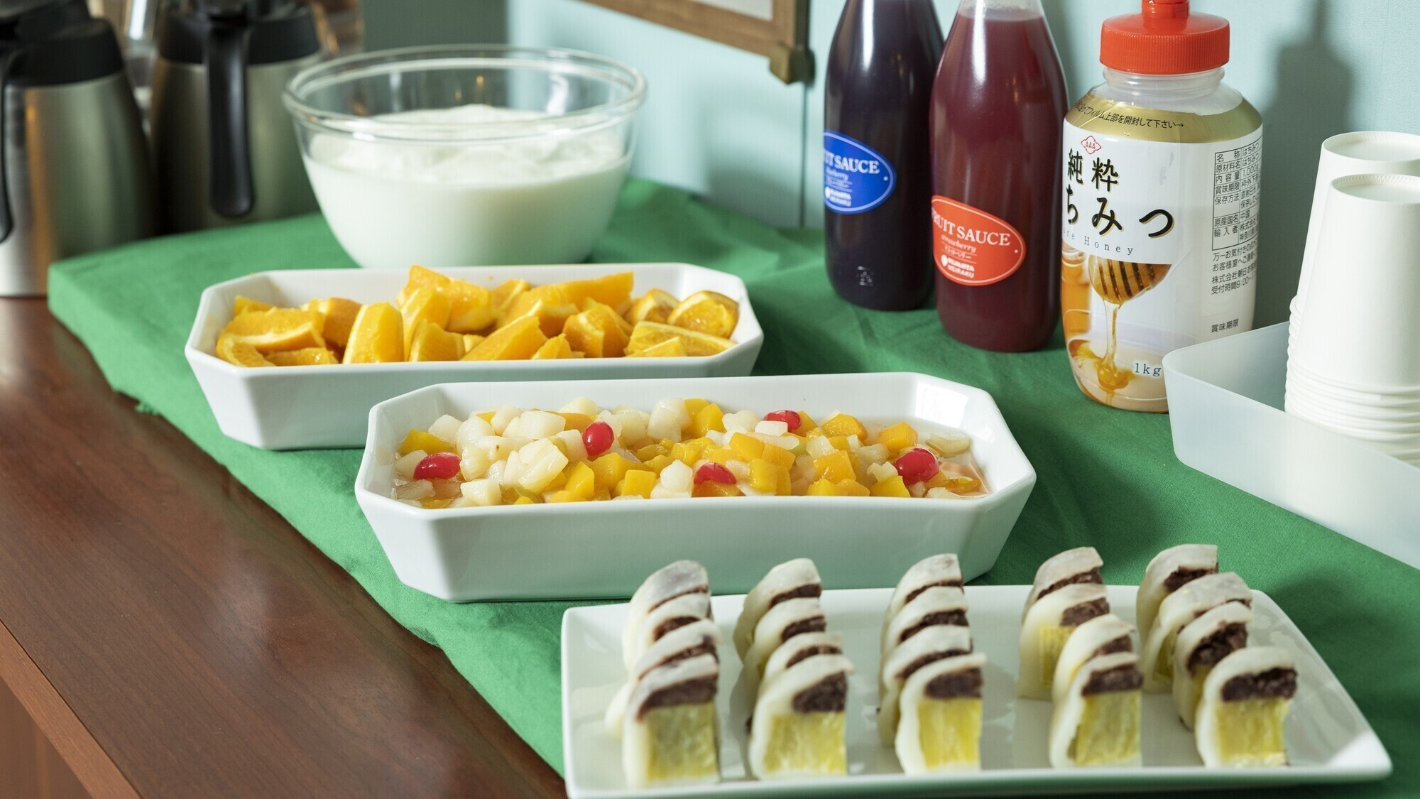 【朝食】デザートコーナー