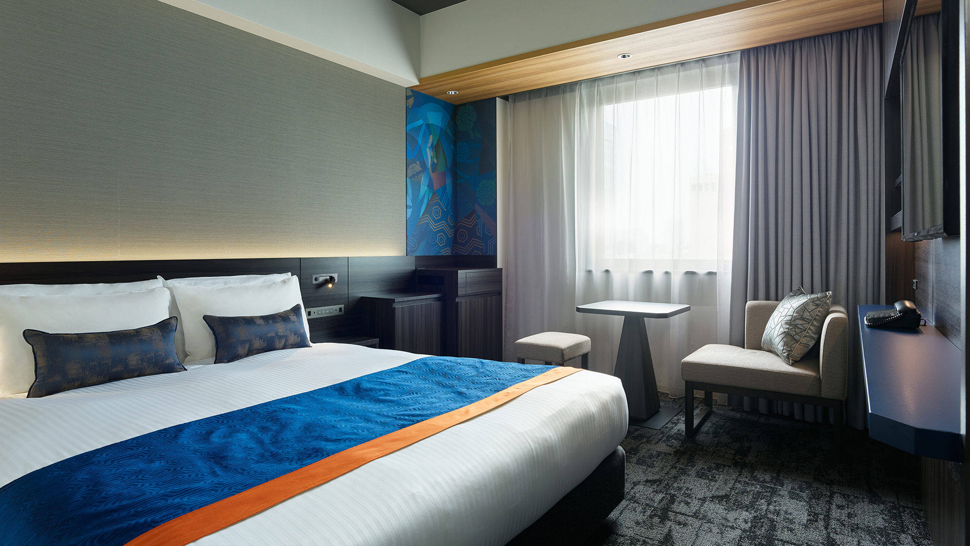 【スタンダードクイーン】18m²のゆとりある快適空間を持つお部屋です