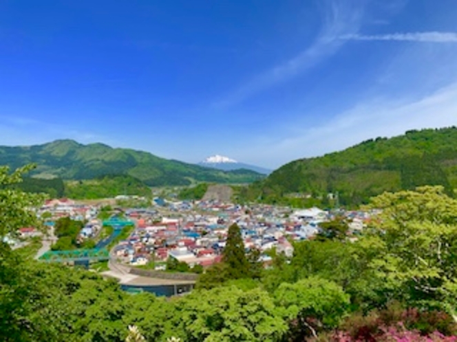 大鰐町 茶臼山公園展望台