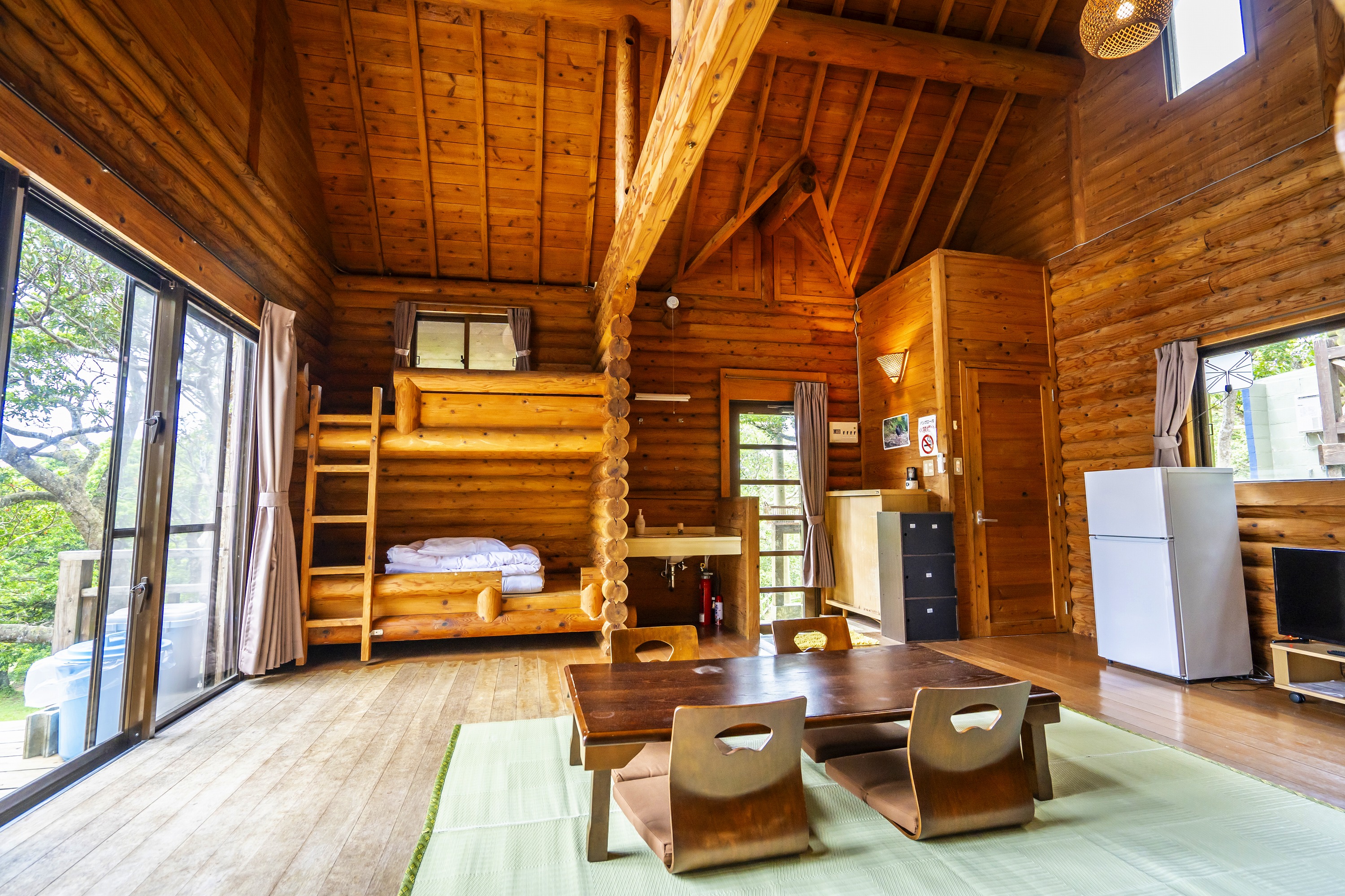 乙羽岳森林公園キャンプ バンガロー 宿泊予約 楽天トラベル