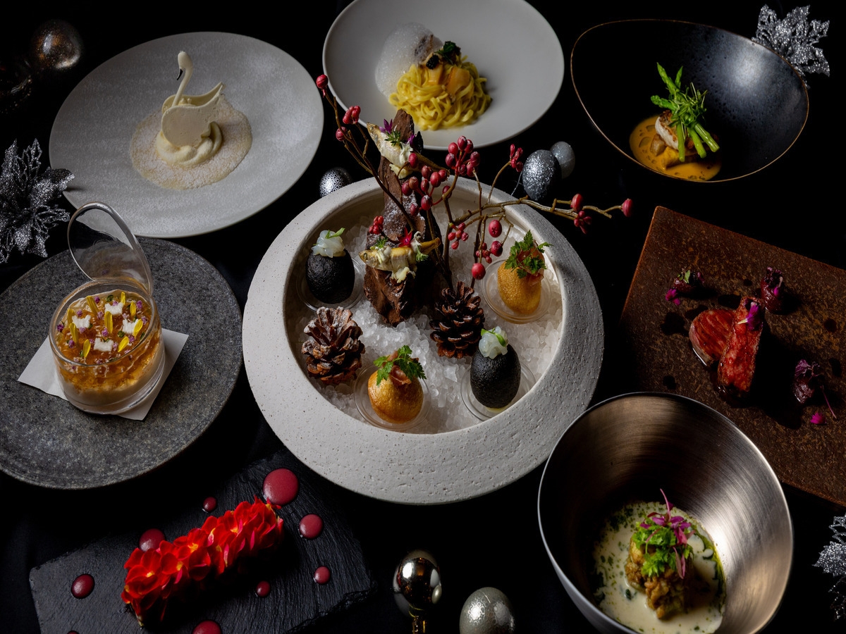 【クリスマス限定】特別な夜にぴったりな“和×イタリアン”のクリスマスディナーコース付き（夕朝食付き）