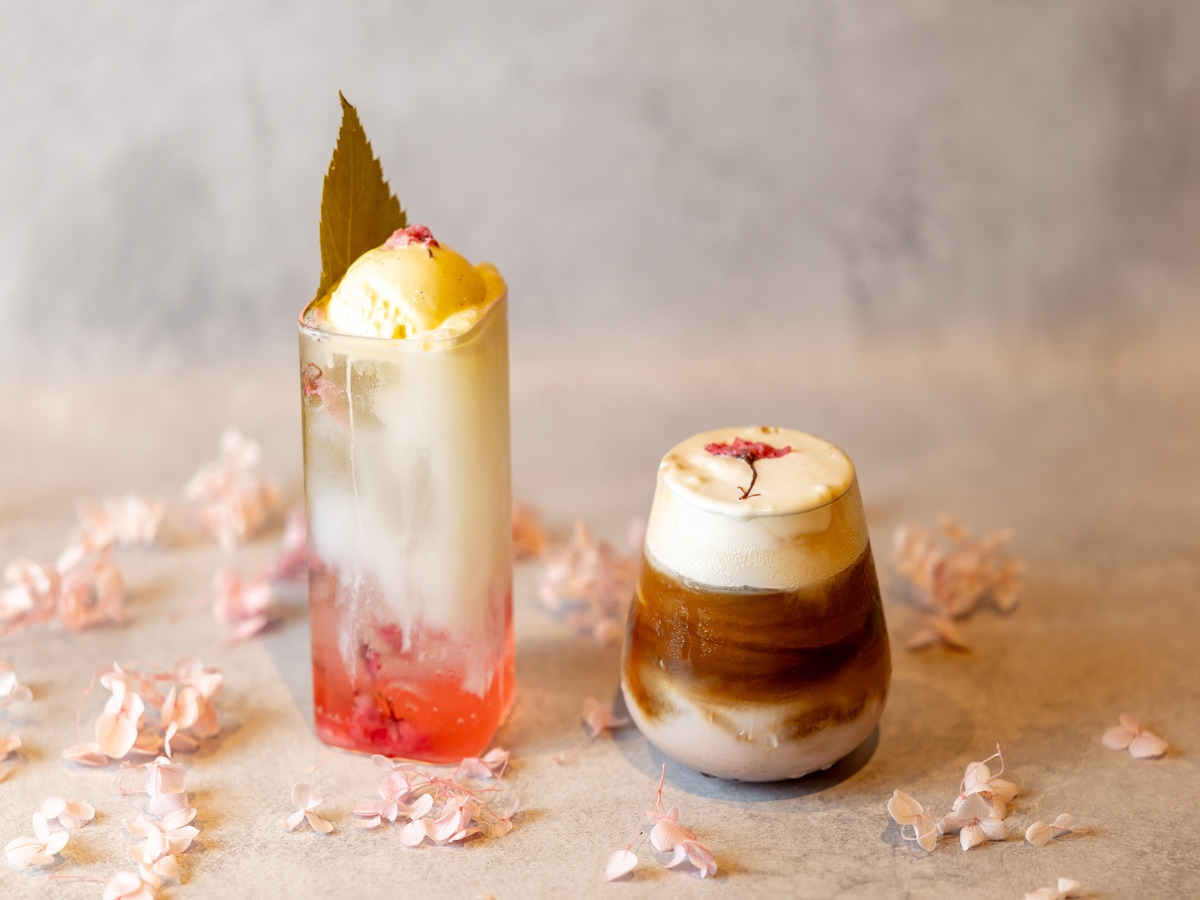 【2025春限定】桜づくし！春を感じる２種から選べるカフェドリンク付き（朝食付き）