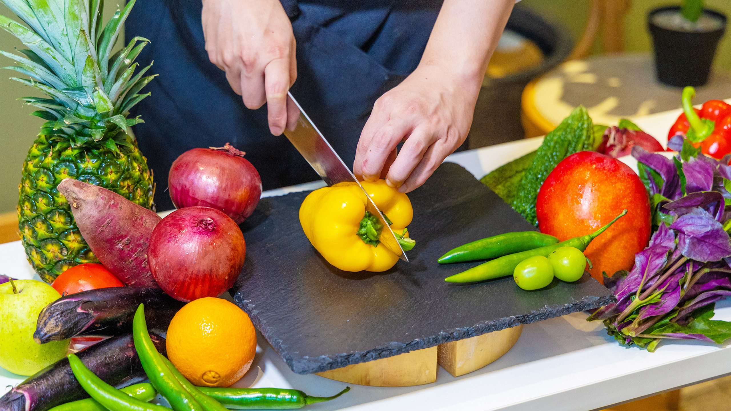 美しさの源泉。太陽の恵み、「島野菜」の力