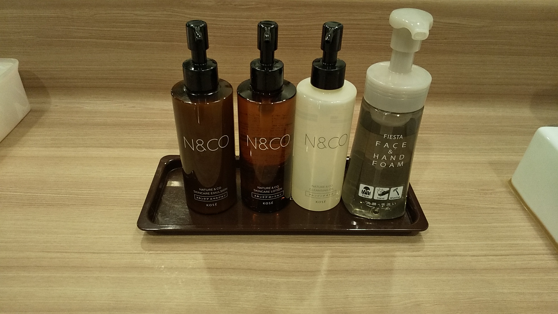 大浴場　スキンケアセット