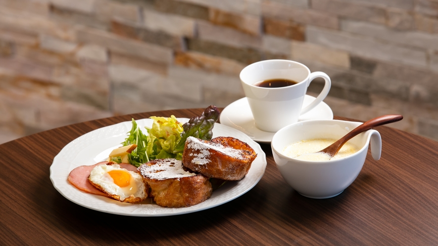 【館内施設】カフェのご朝食