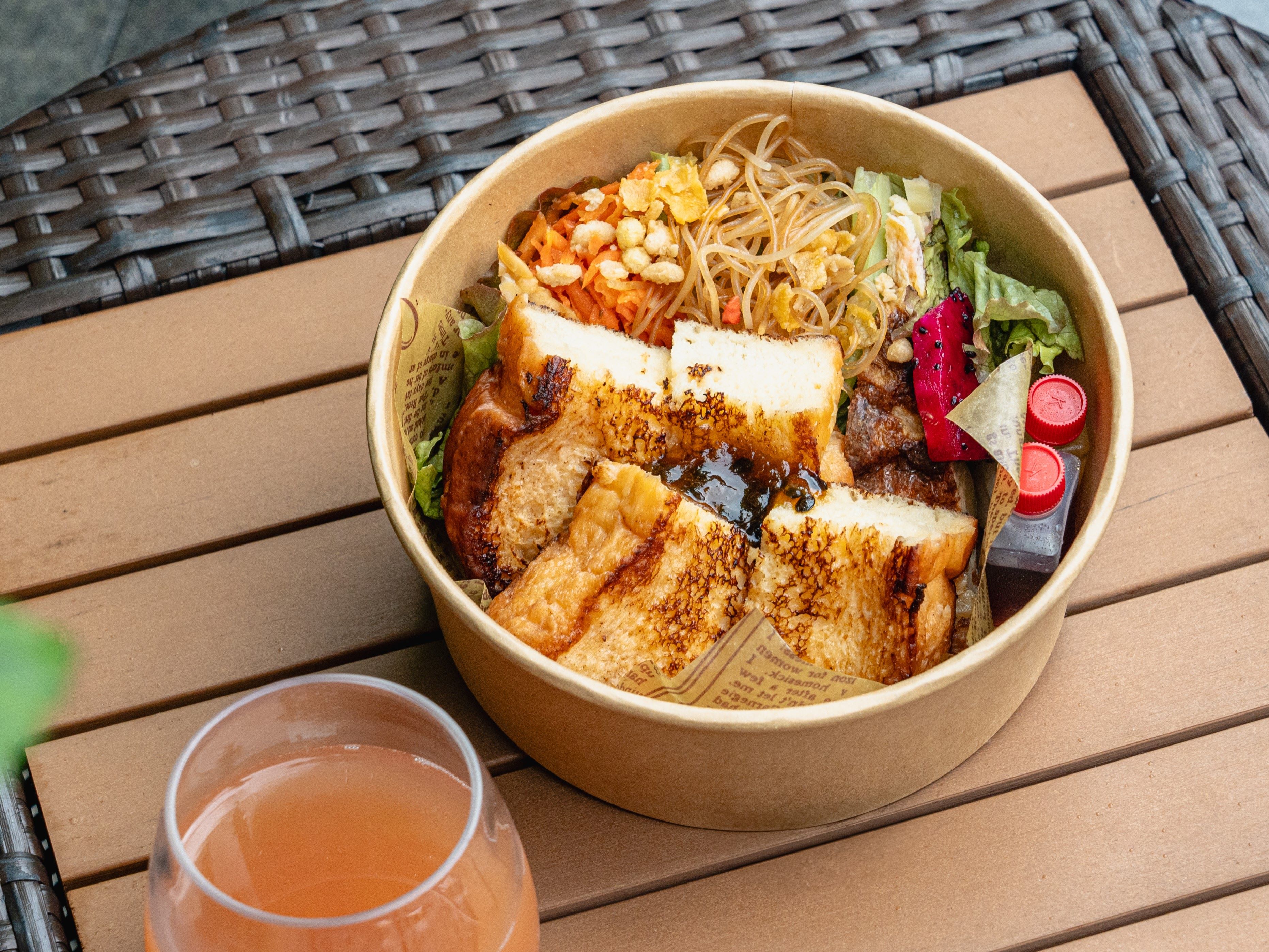 【デリバリー朝食】フレンチトースト