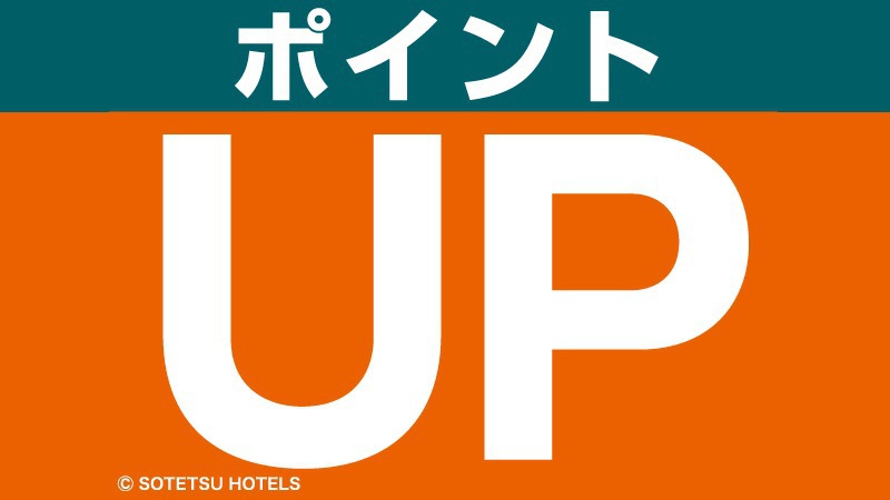 【楽天限定】【ポイント１０倍】ざくざく貯まるポイント１０倍アップ＜食事なし＞プラン