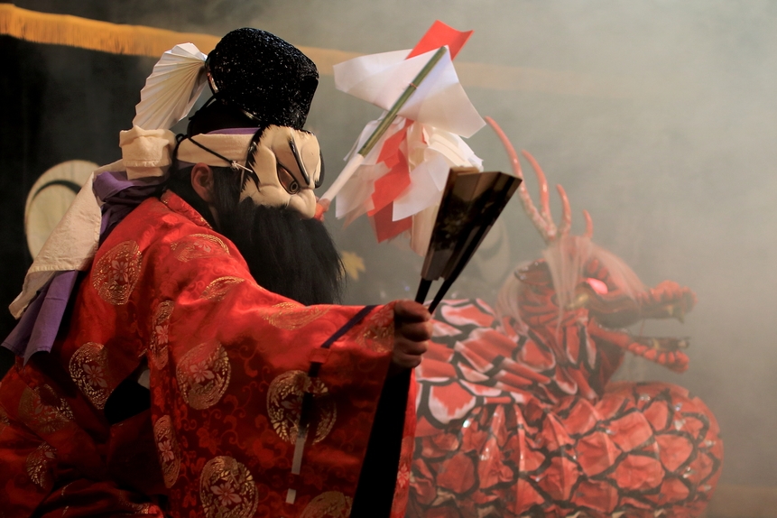 【土曜日限定】旅の夜を彩る伝統芸能♪石見神楽観覧チケット付きプラン（2食付き）