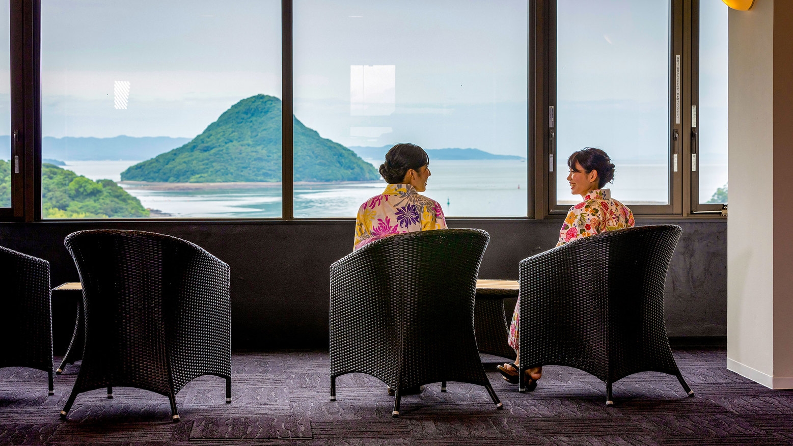 【1泊2食付】大浴場から天草富士を一望する 基本バイキングプラン