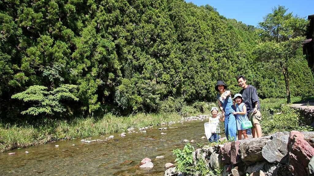 夏は大自然を満喫！川遊びだ！