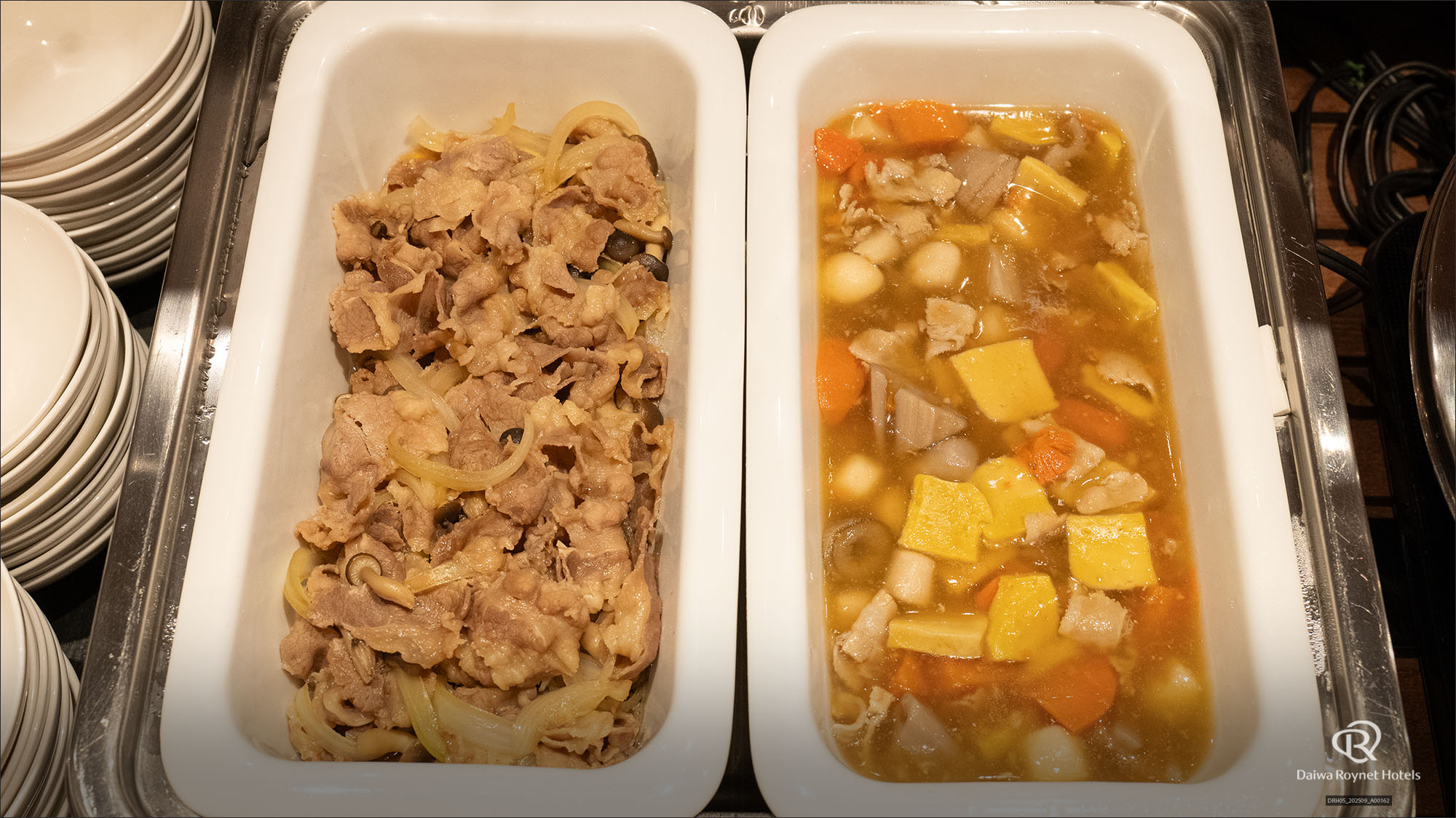 朝食メニュー（一例）