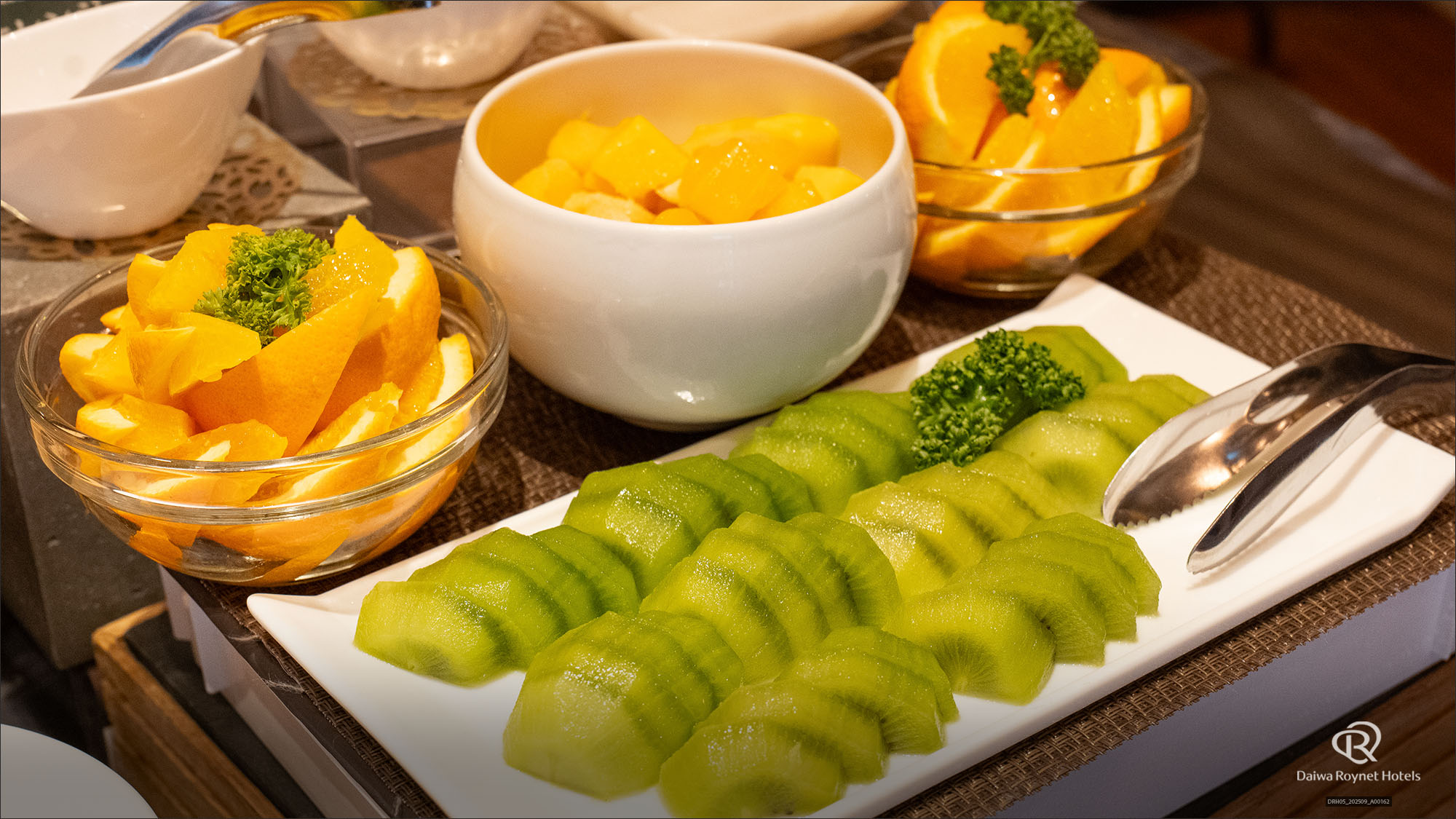 朝食メニュー（一例）