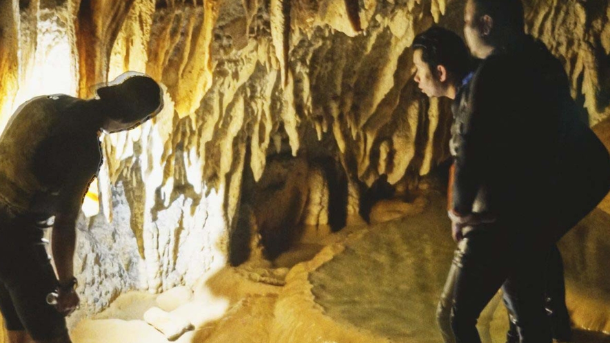・宮古島では唯一の洞窟探検ツアーもございます