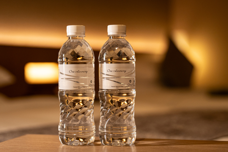 ■全室ミネラルウォーターをご用意